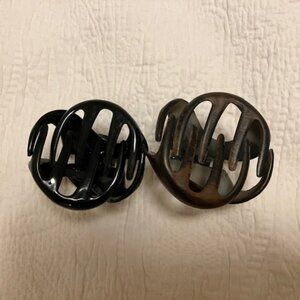 Black and Brown Medium Size Hair Claws